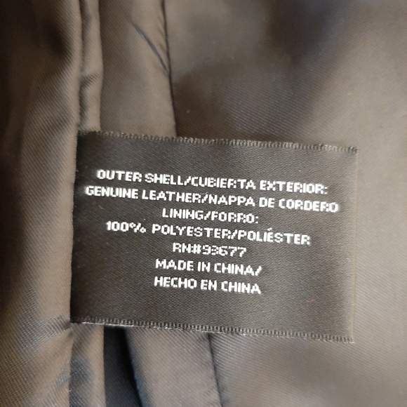 a.n.a lambskin jacket - Picture 7 of 9